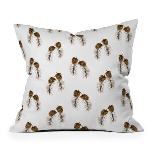 Gabriela Fuente winter fest Outdoor Throw Pillow