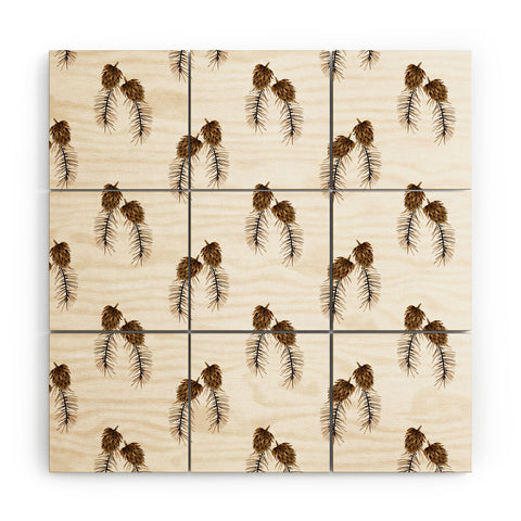 Gabriela Fuente winter fest Wood Wall Mural