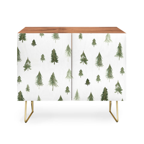 Gabriela Fuente winter forest Credenza