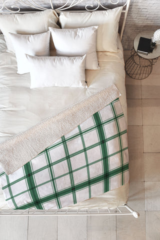 Gabriela Fuente Winter Love Fleece Throw Blanket