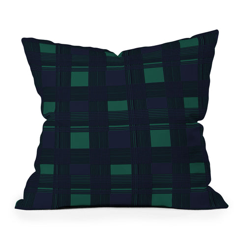 Gabriela Fuente winter midnight Throw Pillow