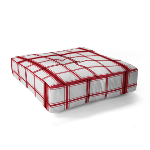 Gabriela Fuente winter tradition Floor Pillow Square