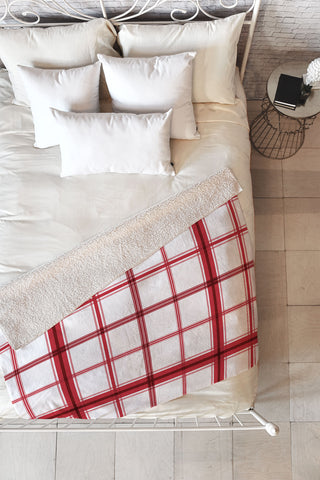 Gabriela Fuente winter tradition Fleece Throw Blanket