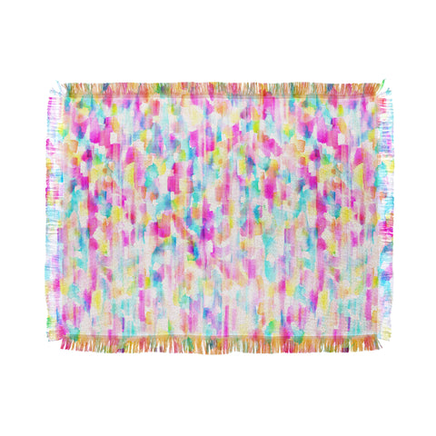 Gabriela Fuente Wow Throw Blanket