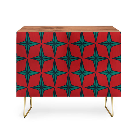 Gabriela Fuente Xmas Star Credenza