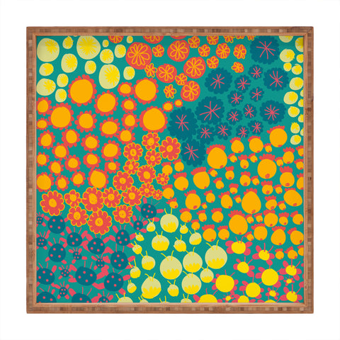 Gabriela Larios Alegra Bright Square Tray