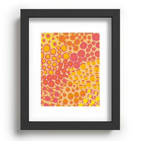 Gabriela Larios Alegra Orange Recessed Framing Rectangle