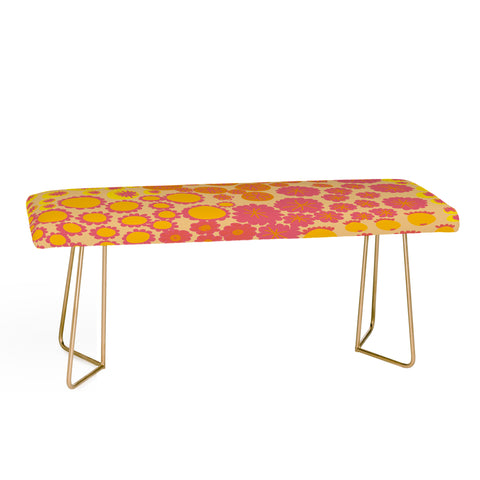 Gabriela Larios Alegra Orange Bench