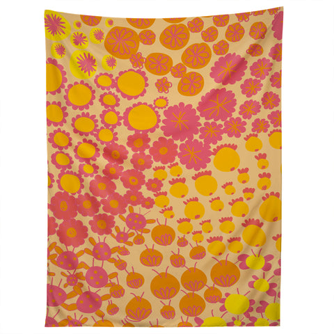 Gabriela Larios Alegra Orange Tapestry