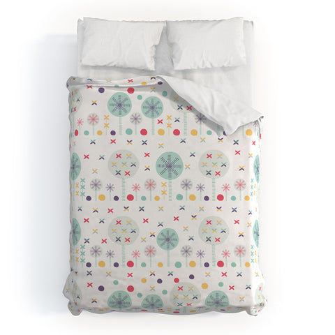 Gabriela Larios Arboflora Duvet Cover