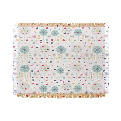 Gabriela Larios Arboflora Throw Blanket