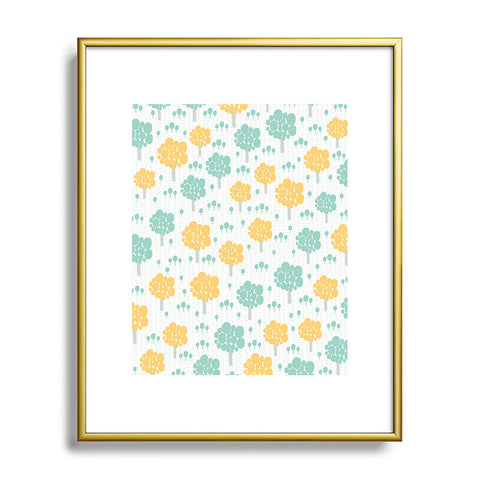 Gabriela Larios Arboreum Metal Framed Art Print