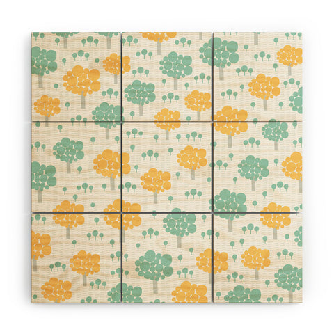 Gabriela Larios Arboreum Wood Wall Mural