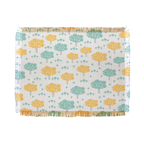 Gabriela Larios Arboreum Throw Blanket