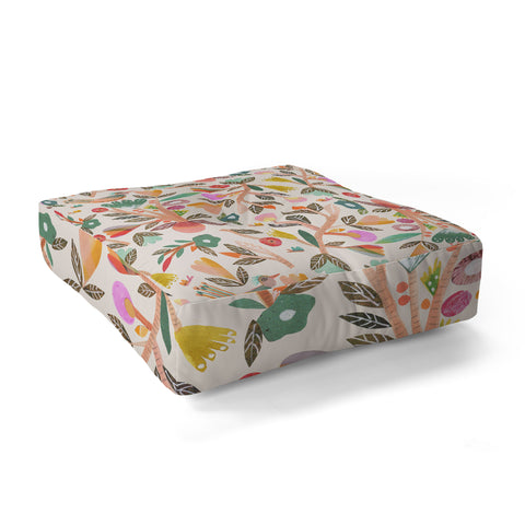 Gabriela Larios Birdsong Floor Pillow Square