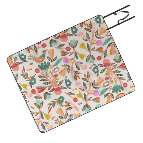 Gabriela Larios Birdsong Picnic Blanket