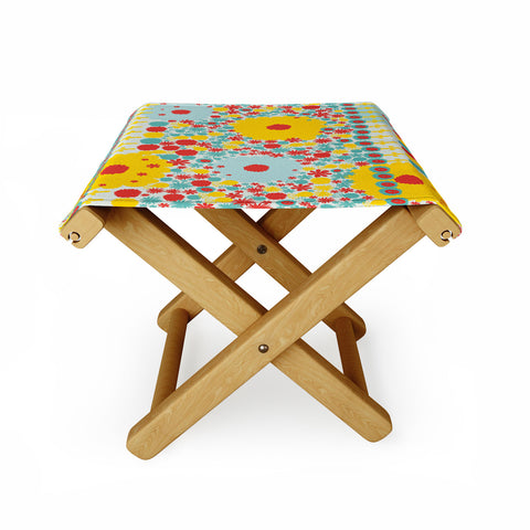 Gabriela Larios Blumenfield Bright Folding Stool