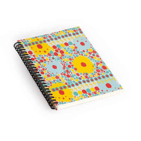 Gabriela Larios Blumenfield Bright Spiral Notebook