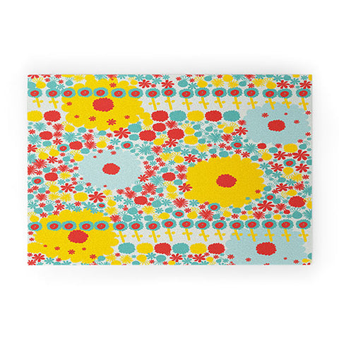 Gabriela Larios Blumenfield Bright Welcome Mat