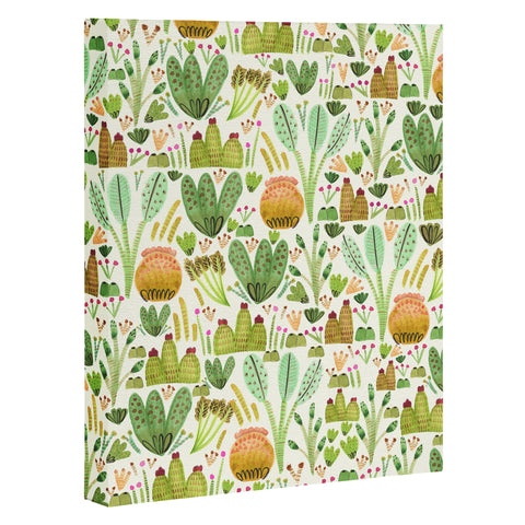 Gabriela Larios Cacti Garden Art Canvas