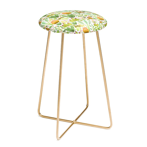 Gabriela Larios Cacti Garden Counter Stool