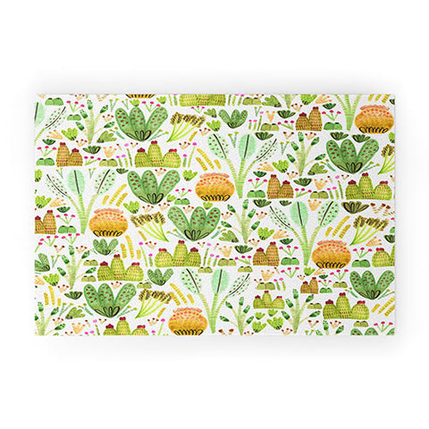 Gabriela Larios Cacti Garden Welcome Mat