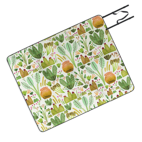 Gabriela Larios Cacti Garden Picnic Blanket