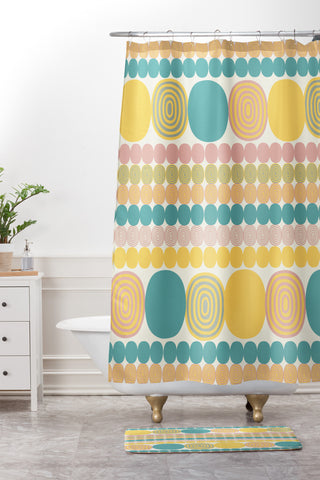 Gabriela Larios Candi 1 Shower Curtain And Mat