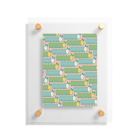Gabriela Larios Caterpillars Floating Acrylic Print