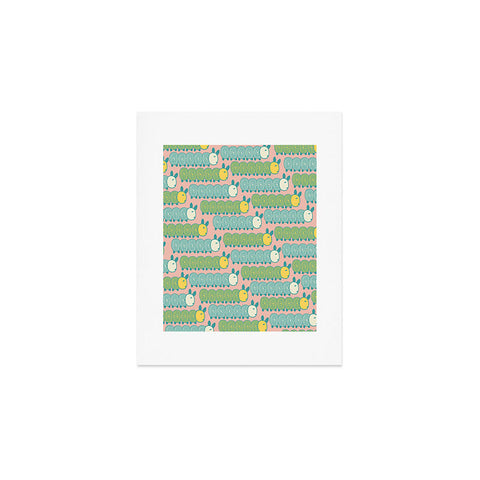 Gabriela Larios Caterpillars Art Print