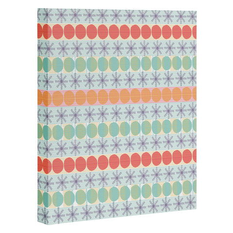 Gabriela Larios Circles And Lines Art Canvas