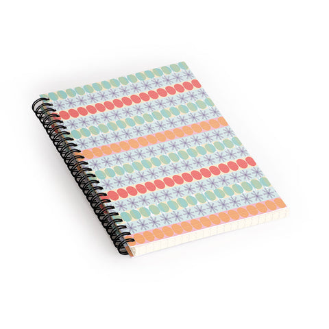 Gabriela Larios Circles And Lines Spiral Notebook
