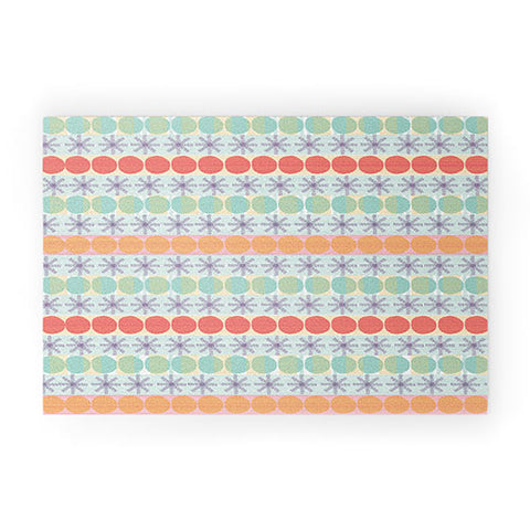 Gabriela Larios Circles And Lines Welcome Mat