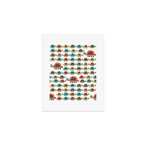 Gabriela Larios Colorful Turtles Art Print