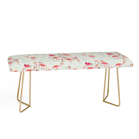 Gabriela Larios Flamingo Scene Bench