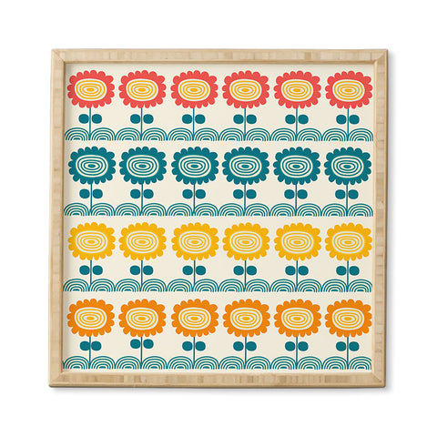 Gabriela Larios Flores Del Tortuguero Framed Wall Art