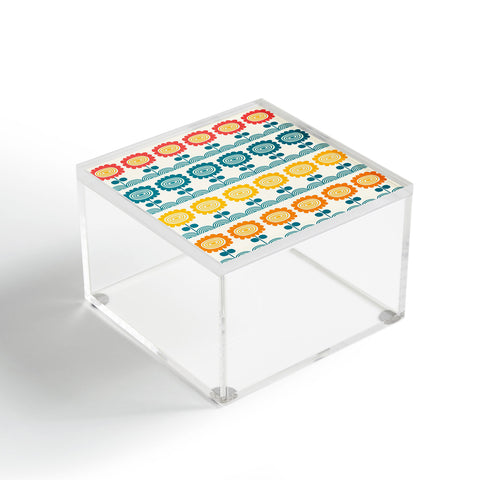 Gabriela Larios Flores Del Tortuguero Acrylic Box