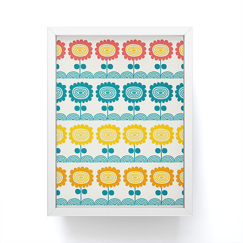 Gabriela Larios Flores Del Tortuguero Framed Mini Art Print