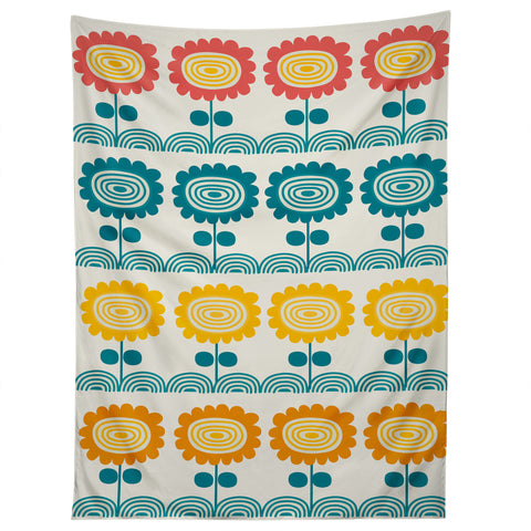 Gabriela Larios Flores Del Tortuguero Tapestry