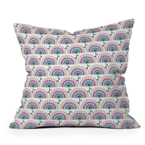Gabriela Larios Flowers 1 Throw Pillow