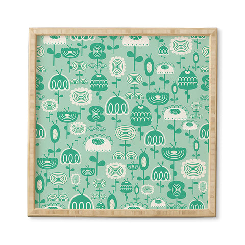 Gabriela Larios Flowers Garden Framed Wall Art