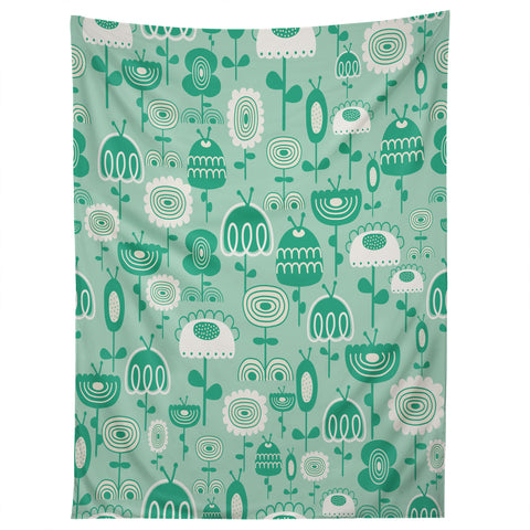 Gabriela Larios Flowers Garden Tapestry