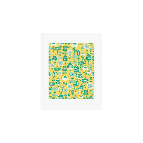 Gabriela Larios Flowers In A Sunny Garden Art Print