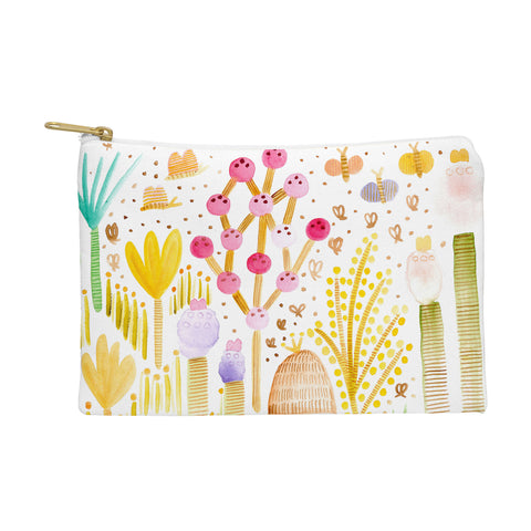 Gabriela Larios Jardin de Cactus y Hongos Pouch