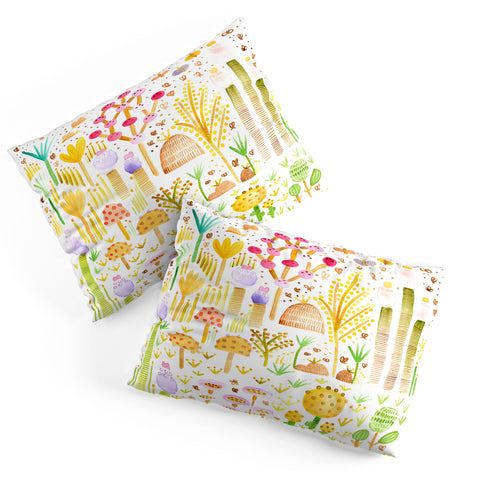 Gabriela Larios Jardin de Cactus y Hongos Pillow Shams
