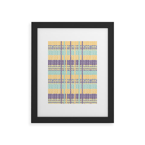 Gabriela Larios Knitted Framed Art Print