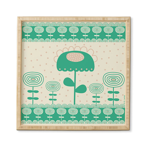 Gabriela Larios Main Garden 2 Framed Wall Art