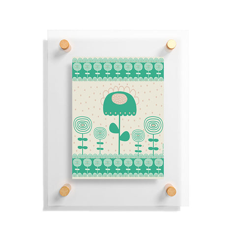 Gabriela Larios Main Garden 2 Floating Acrylic Print