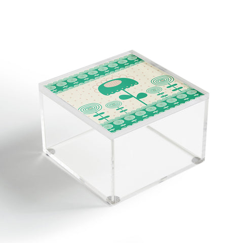 Gabriela Larios Main Garden 2 Acrylic Box