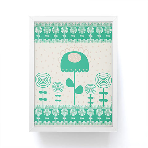 Gabriela Larios Main Garden 2 Framed Mini Art Print